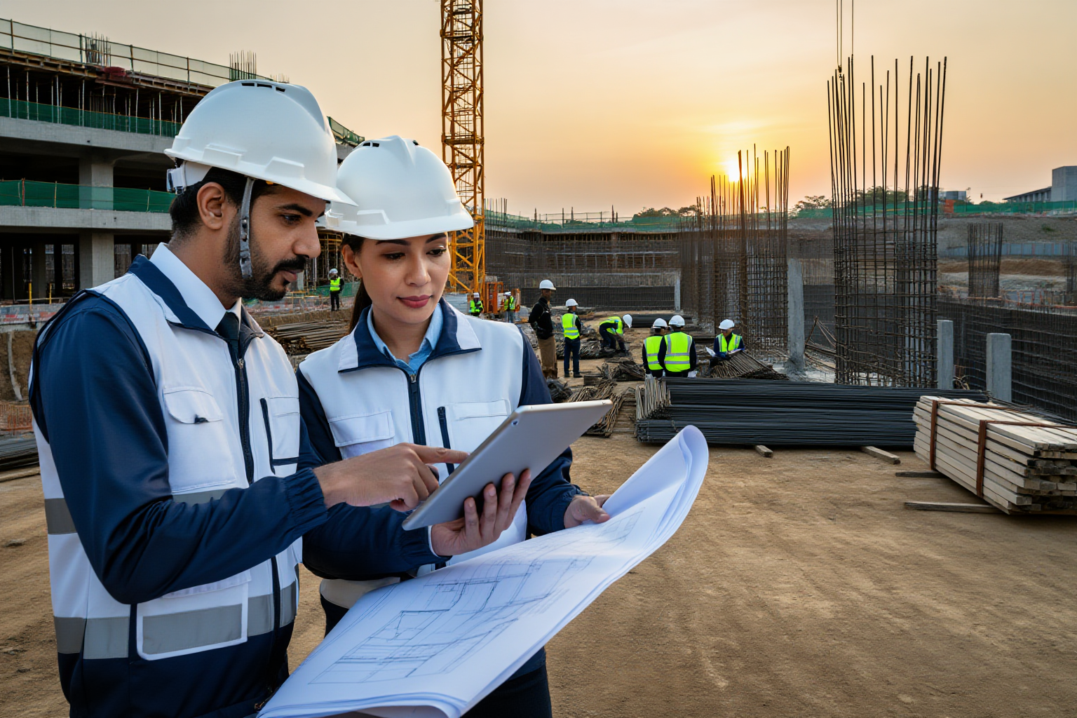 Construction operating environment